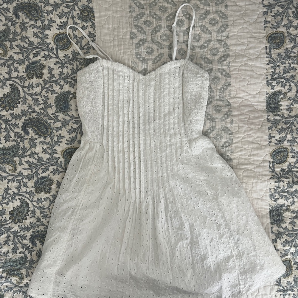 White Aerie Eyelet Sundress